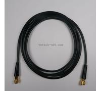 Câble pour détecteur de défauts, câble coaxial simple compatible avec Microdot vers Subvis industriel