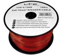 Accessoires audio LTC Câble pour enceinte / hp 2x0.75 mm² 100 m 75RN
