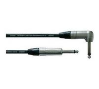 Cordon instruments [1x Jack mâle 6.35 mm - 1x Jack mâle 6.35 mm] Cordial CXI 6 PR noir 6.00 m