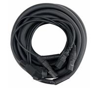 Pronomic Câble hybride EUIECX-10 Schuko vers IEC, XLR/XLR 10 m