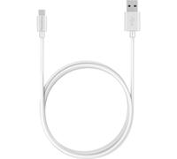 Cable pour Huawei Y7P / Y6P / Y5P / P40 Lite E / P Smart 2020 / P Smart 2019 - Cable chargeur micro usb Blanc 1 Metre Phonillico©