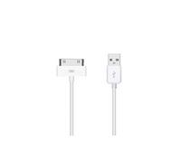 Câble pour iPhone 4 4S, iPhone 3G 3GS, iPad 1 2 3, iPod et autre, Sync Data USB, 30Pin, 1m, Blanc