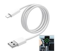 Cable Pour iPhone Usb 1M Pour Carplay,2.4A Cable Chargeur Pour iPhone,Cordon De Câble Lighting Usb Pour iPhone 14 13 12 11 Pro Max Mini Xs Xr X Se 8 7 6 Plus Chargeur