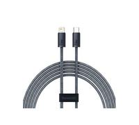 Baseus Cape pour iPhone USB Type C - Lightning 2M, Power Delivery 20 W Cinza