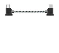Cable pour Micro USB Vers USB C, 15cm Câble De Données De Tablette Vers Contrôleur, Fabriqué en PVC, il peut se connecter aux smartphones et autres appareils électroniques pour les appareils pour DJI