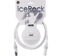 Câble pour microphone professionnel iceRock XLR M/F Neutrik blanc 5m