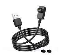 Cable pour Montre Garmin Vivoactive 3 4 4S 5 Fenix 7 7S 7X 6 6S 6X Pro 5 5S | Forerunner 45 245 945 255 Venu 2 2S Approach Instinct Vivomove Vivosport, Chargeur pour Garmin avec 2 Bouchons Anti-Poussière