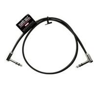 Ernie Ball Câble patch stéréo Single Flat Ribbon 24" Noir