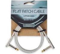 Câble pour pédales Rockboard Patch Plat Sapphire 60 cm