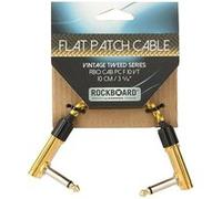 Câble pour pédales Rockboard Patch Plat Vintage Tweed 10 cm