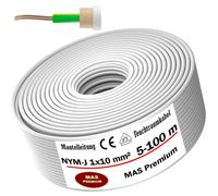 Câble pour pièce humide de 5 à 100 m câble d'alimentation câble gaine NYM-J 1...