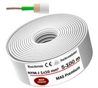 Câble pour pièce humide de 5 à 100 m câble d'alimentation câble gaine NYM-J 1...