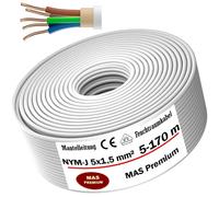 Câble pour pièce humide de 5 à 170 m câble d'alimentation câble gaine NYM-J 5...