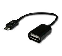 Câble USB - Connectland - C-SMART 0122001 - USB Femelle - Micro USB - Noir