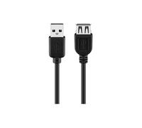 Goobay Câble USB 68622 – USB 2.0 USB A vers USB A, 0,3 m – Noir