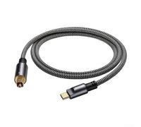 Câble pour usb-c pour vers pour optique 2m Audio Numérique 96kHz(39 Inches) | Transmission 96kHz/24bit, son perte, compatible pour dolby Digital, pour dts-hd, LPCM, and play