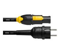 Cable Powercon IP65 TRUE1 - Schuko 1,5 M - Stock B