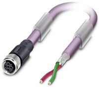 Câble préconfectionné pour bus Phoenix Contact SAC-2P-15,0-910/M12FSB 1507324 Contenu: 1 pc(s)