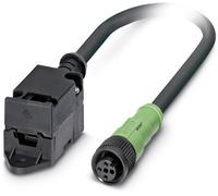 Câble préconfectionné pour bus Phoenix Contact SAC-2P-ASIFK/ 5,0-PUR/M12FS P 1557316 Contenu: 1 pc(s)