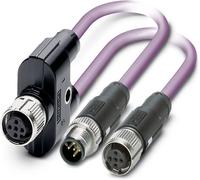 Câble préconfectionné pour bus Phoenix Contact SAC-5PY-F/2X 0,5-920-MS-FS 1436026 Contenu: 1 pc(s)