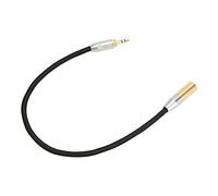 Câble Premium 3,5 Mm Mâle vers Mini XLR pour Caméra de Mixage de Microphone, plaqué or, pour Connexion équilibrée