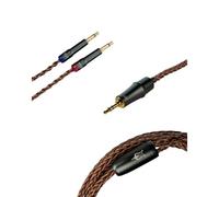 Câble premium asymétrique cuivre Meze audio mono 3,5 mm à 3,5 mm