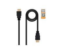 Câble HDMI avec Ethernet NANOCABLE 10.15.3602 2 m Blanc