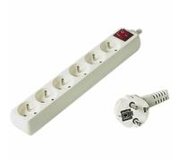 Câble Premiumcord Rallonge 230 V 3 M 6 Prises + Interrupteur, Extension Avec Prise, Câbles Réseau, Câbles, Réduction,Commutateurs