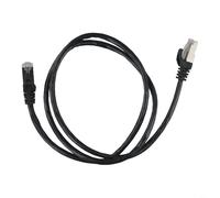 Câble professionnel de connexion de batterie onduleur pour données RS485, câble pour interface réseau RJ45, connecteur en aluminium, pour système d'alimentation, noir (1 m)