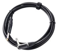 Cable Professionnel de Jack 6.3mm Guitare Basse Batterie Electronique Angle 3 M