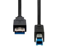 Câble ProXtend USB 3.2 Gen1 AB M/M Noir 5M, USB3AB-005