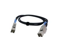 Câble QNAP CAB-SAS10M-8644 - SFF-8644 vers SFF-8644 1m - Compatible REXP-1220U-RP, REXP-1620U-RP, SAS-12G2E-D, SAS-12G2E-U