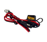 Câble quick lock - Pour chargeur de batterie Automatique 4A - 6V / 12V