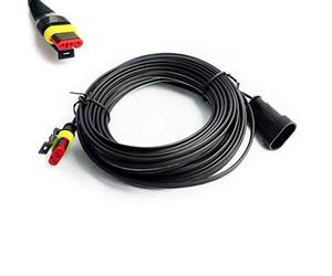 Câble raccordement pour transformateur d'alimentation et Station Charge pour Husqvarna Automower 320 330x 2013-2015, 105 305 310 315X 405X 415X 420 430X 2015+, Gardena 2016+ Tondeuse à Gazon,10 m