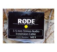 Câble ralllonge Microphone Røde VC1 - Audio MiniJack 3.5mm TRS - 3m - mâle-fe