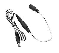 Câble Rallonge 4m pour Spot Solaire Exterieur, Extension Panneau Solaire, Connecteur DC Plug and Play Épaissi, Sécurité Lumières LED, 13.1ft