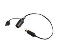 Câble Rallonge Adaptateur DIN pour Moto 24V Câble Rallonge Adaptateur | Conversion pour prise pour hella mâle pour vers double allume-, matériau ABS , installation directe facile