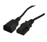 Câble Rallonge alimentation IEC C13/IEC C14 1.80m