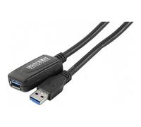 Monster Câble rallonge amplifié USB EXC 149254 USB 3.2 Gen 1 (3.1 Gen 1) 5 m USB-A Noir