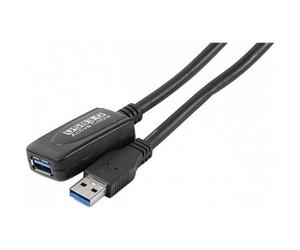 Câble rallonge amplifiée USB 3.0 5m Eloignez votre périphérique USB 3.0 en conservant le taux de transfert de 5Gbps !