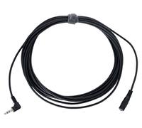 Pronomic JFJS-6 Câble de Rallonge - Câble Audio Universel - Jack Stéréo Coudé 3,5 mm ⇒ Prise Jack Stéréo 3,5 mm - Rallonge pour Casque, par ex. - Longueur : 6 m - Noir