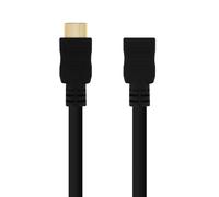 LinQ Câble rallonge HDMI Mâle vers Femelle – Retour audio/vidéo 4K 1,5 m Noir