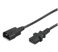Câble rallonge pour appareils IEC Goobay 68602 noir 1.50 m