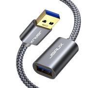 Câble Rallonge Usb 3.0 Câble Extension Usb 3.0 Mâle A Vers Femelle A 5Gbps Compatible Avec Clé Usb, Hub Usb, Disque Dur Externe, Clavier, Souris, Imprimante Webcam-2M[Z1726]