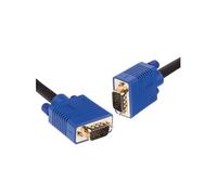 Câble rallonge VGA HD15 Mâle / Mâle - 2 mètre Noir - -