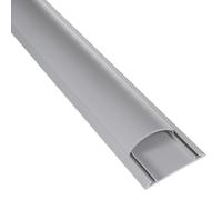 Câble Rangement plancher Auto-adhésive 17mm x 70mm x 1m gris