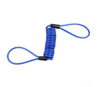 Câble Rappel Antivol pour moto pour alarme - Spirale Visible pour Bloc Disque 6mm, Scooter et Vélo Étanche, Sécurité Frein 120cm