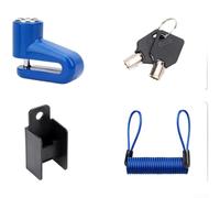 Câble Rappel Casque pour moto Acier PVC 120cm Anti-Oubli Câble
