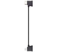 Câble RC pour Mavic Air 2 (Connecteur Lightning) - USB C - Mâle - Mâle - Noir - Courbe