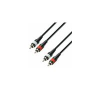 Câble Rca 2 mâle vers 2 Rca mâle 6m K3 K3tcc0600m